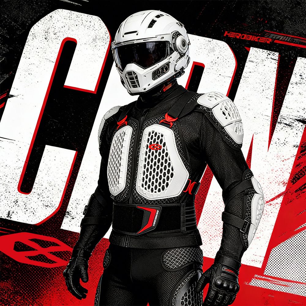 Motorcycle Gear For Men - Motorcycle Jacket Men's Biker Jacke Armor