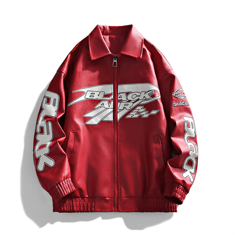 Gearx Motorcycle Jacket - Men's 2026 Spring/Summer Men's Leather Jacket