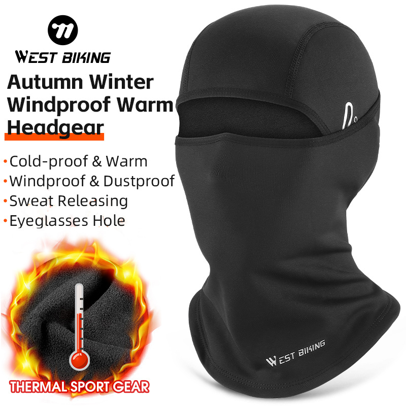 Motorcycle Gear Full Set - WEST BIKING Winter Warm Tactical Balaclava
