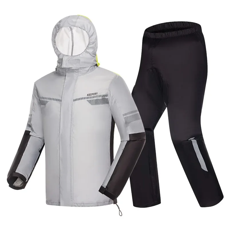 Motorcycle Split Raincoat Rain - Motorcycle Gear For Men 评论和价格