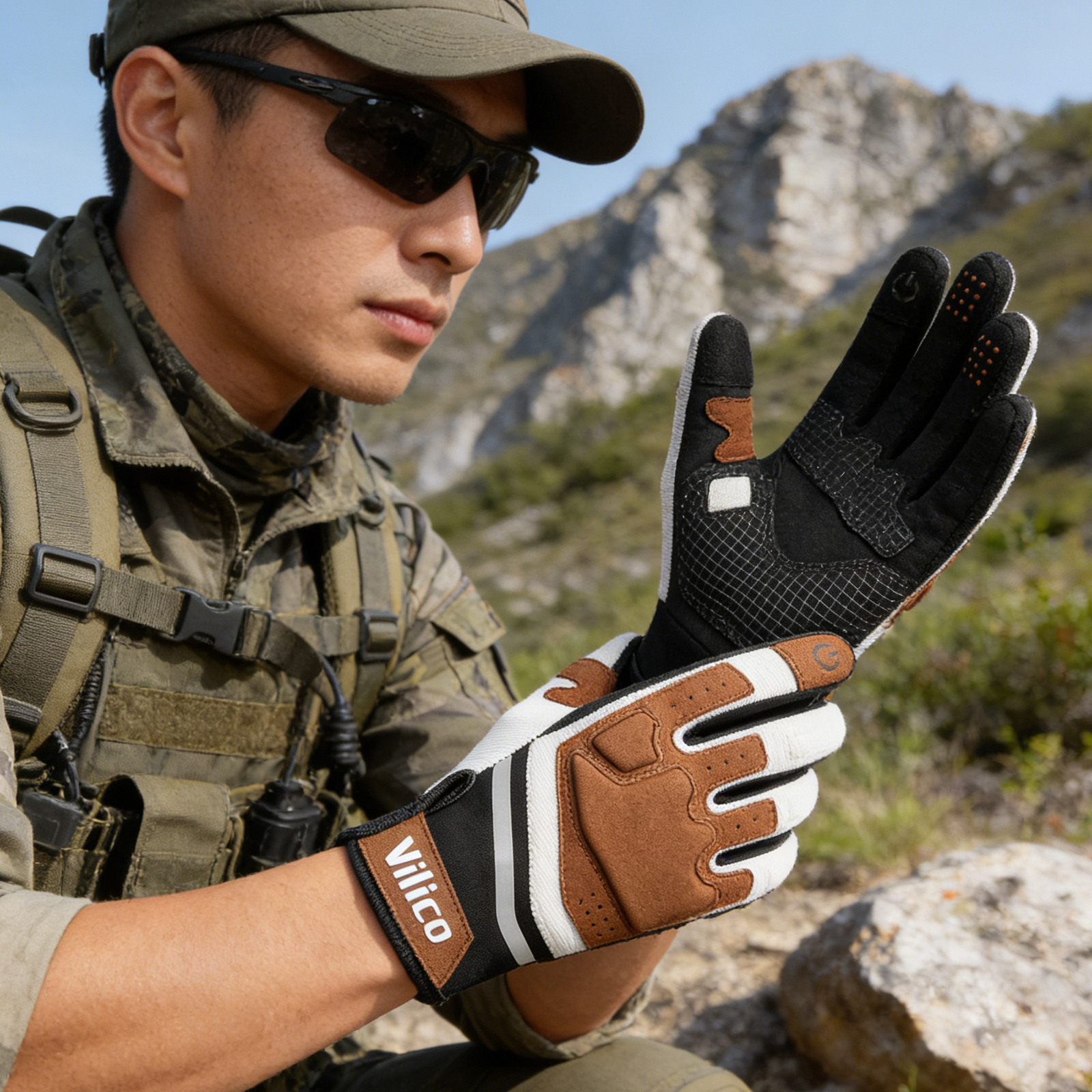 Hunting Gloves Tactical Gear M - Motorcycle Gear Gloves 评论和价格