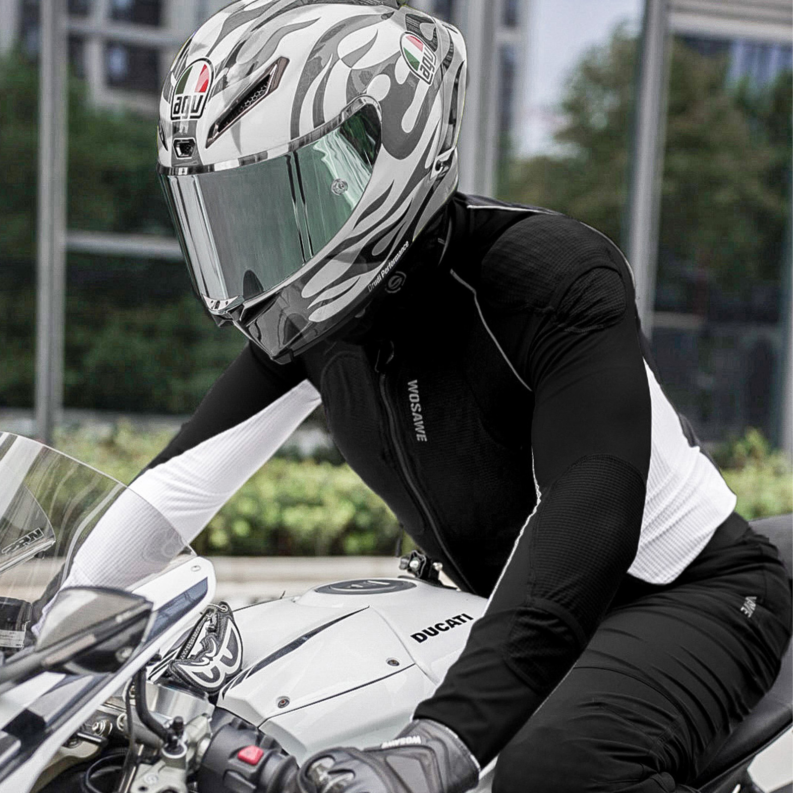 WOSAWE Men Motorcycle Protecti - Gearx Motorcycle Jacket 评论和价格