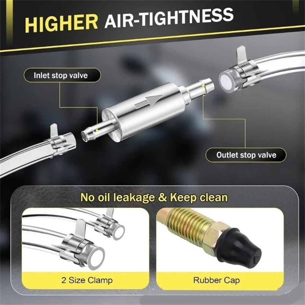 2PCS Brake Bleeder Hose Fluid  - Motorcycle Gear Oil 评论和价格