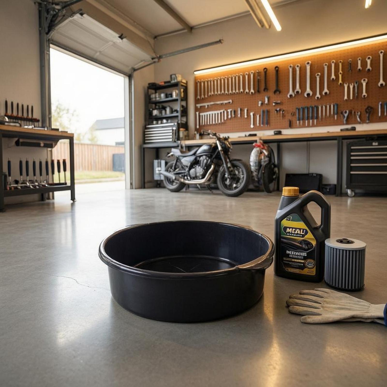 Oil Drain Pan Thickened Engine - Motorcycle Gear Oil 评论和价格