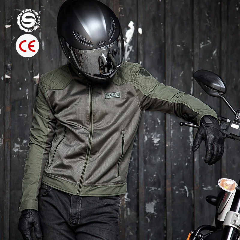 SFK Spring&Summer Mesh Breatha - Gearx Motorcycle Jacket 评论和价格