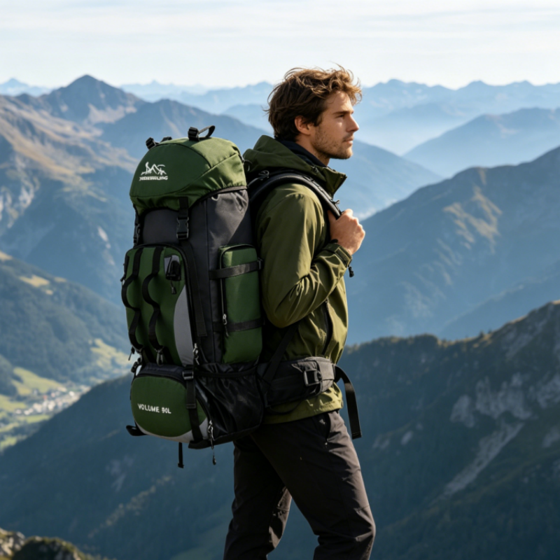90L Waterproof Hiking Backpack - Xxl Motorcycle Gear 评论和价格