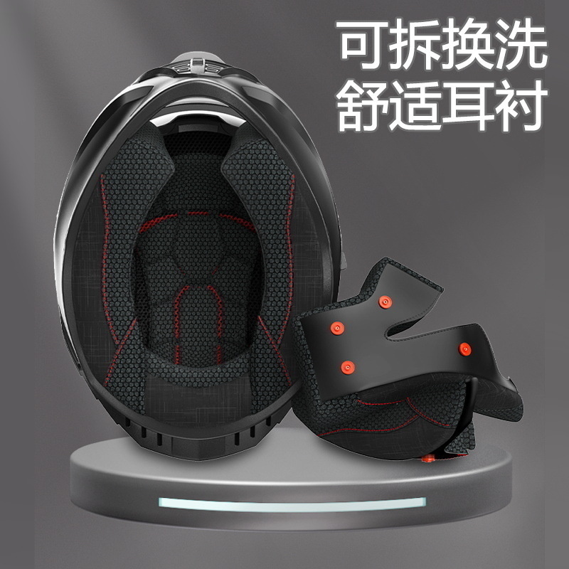 Full Face Motorcycle Helmet La - Motorcycle Gear For Winter 评论和价格