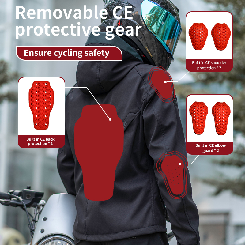 SFK Orange Motorcycle Jacket M - Gearx Motorcycle Jacket 评论和价格