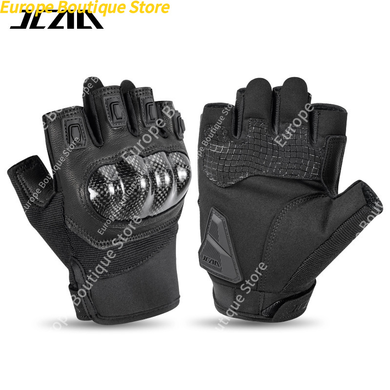 Half Finger Motorcycle Gloves  - Motorcycle Gear Sleeve 评论和价格