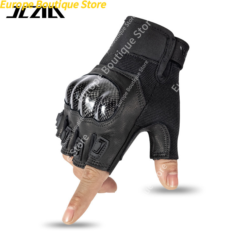 Half Finger Motorcycle Gloves  - Motorcycle Gear Sleeve 评论和价格
