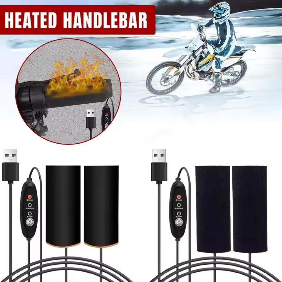 Motorcycle Heated Grips Handle - Motorcycle Gear For Winter 评论和价格