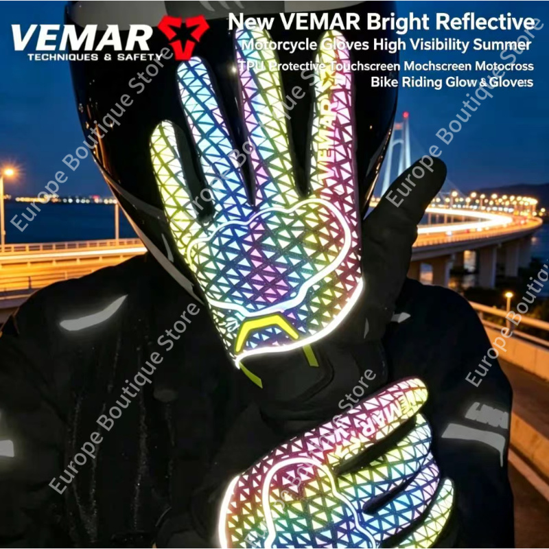 2026 NEW VEMAR High Visibility - Motorcycle Gear Gloves 评论和价格