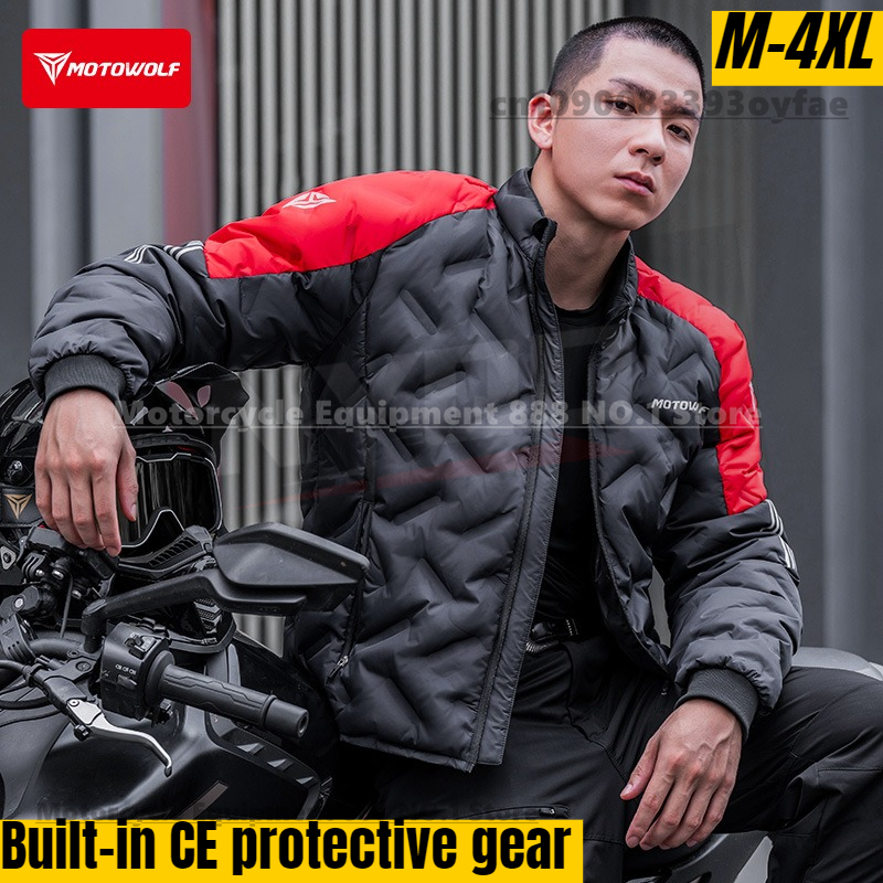 Motorcycle Duck Down Jacket Wi - Motorcycle Gear For Winter 评论和价格