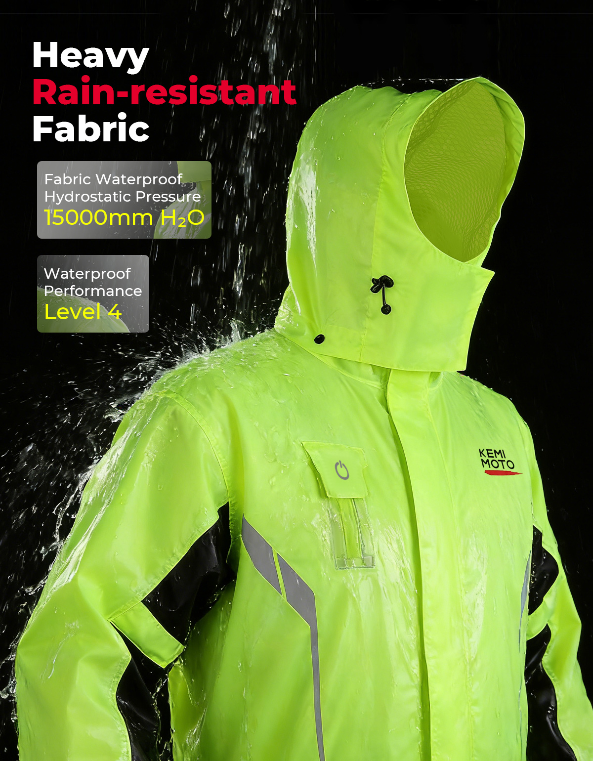 KEMIMOTO Unisex Waterproof Rai - Motorcycle Gear Cycle 评论和价格