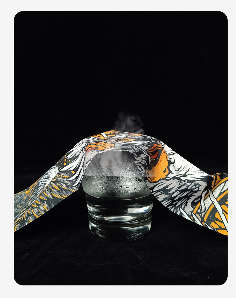 1Pair Ice Silk Arm Sleeves Men - Motorcycle Gear Sleeve 评论和价格