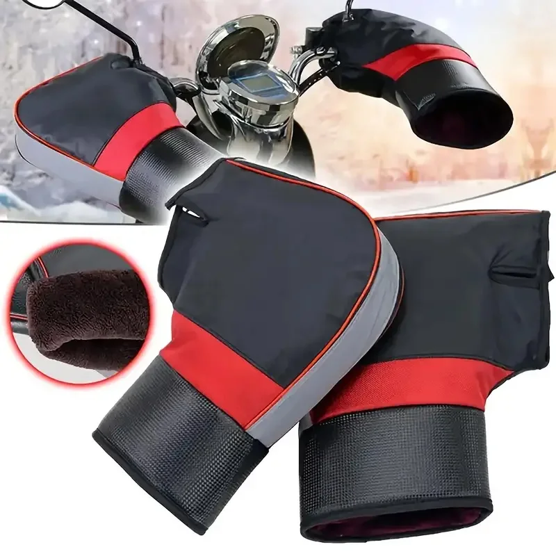 Motorcycle Handlebar Muffs Thi - Motorcycle Gear For Winter 评论和价格