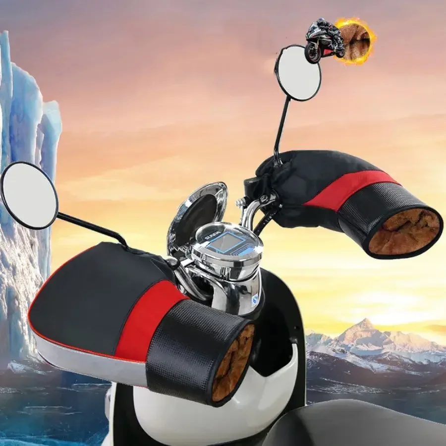 Motorcycle Handlebar Muffs Thi - Motorcycle Gear For Winter 评论和价格