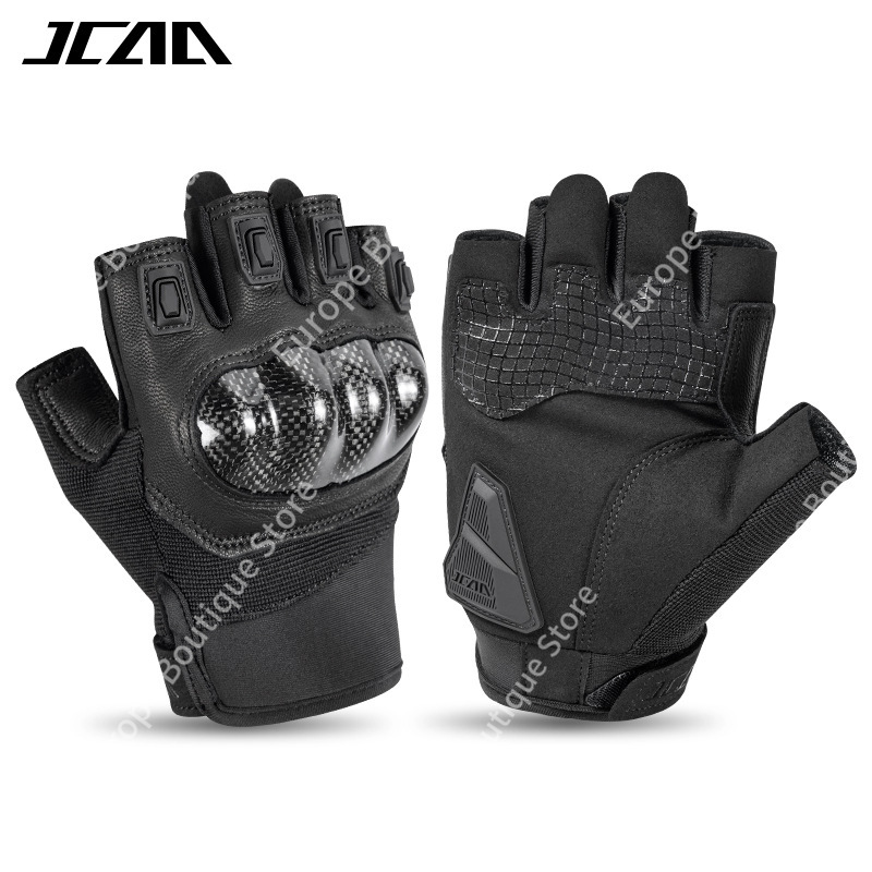 2026 NEW Summer Half Finger Mo - Motorcycle Gear Gloves 评论和价格