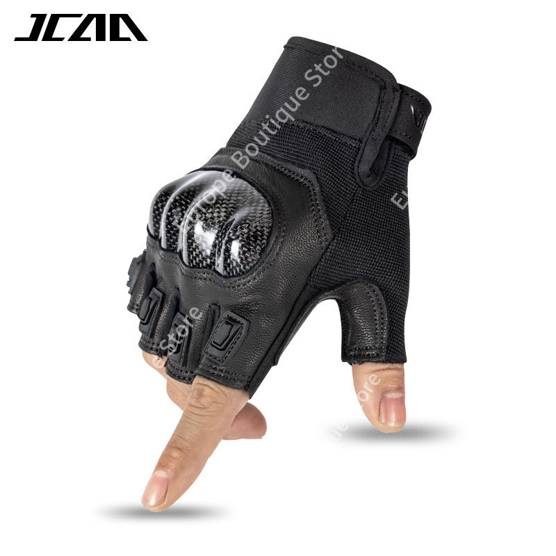 2026 NEW Summer Half Finger Mo - Motorcycle Gear Gloves 评论和价格