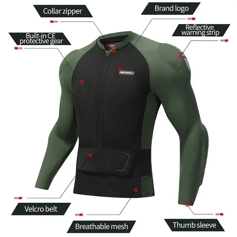 Motorcycle Breathable Soft Arm - Gearx Motorcycle Jacket 评论和价格