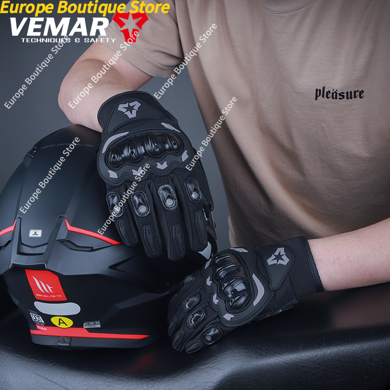 Anti Slip Anti Fall 4 Seasons  - Motorcycle Gear Gloves 评论和价格