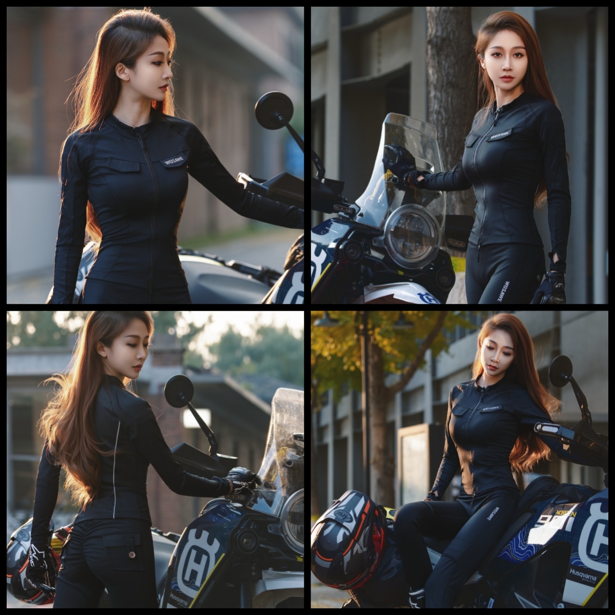 WOSAWE Women Motorcycle Jacket - Motorcycle Gear Full Set 评论和价格