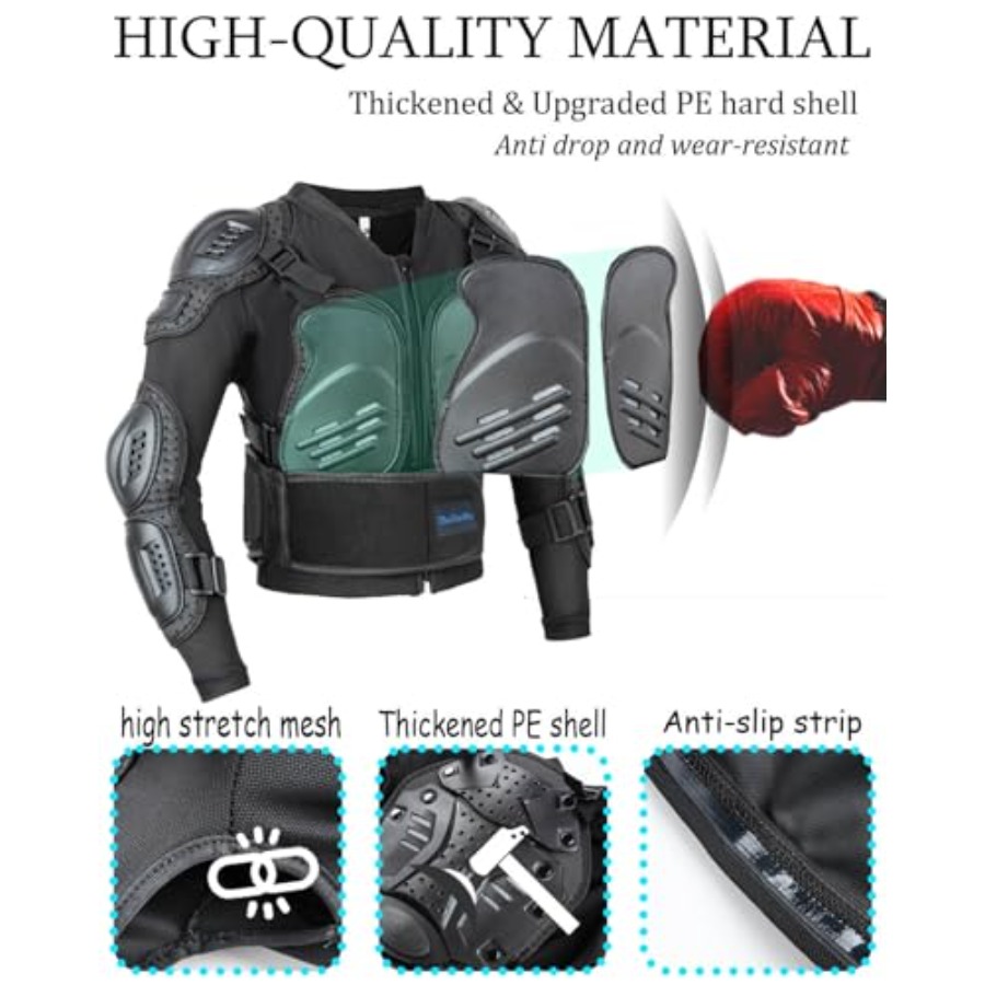 Motorcycle Jacket Armor Suit-D - Motorcycle Gear Cycle 评论和价格
