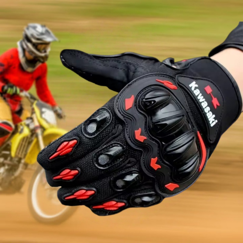 Summer Breathable Full Finger  - Motorcycle Gear Gloves 评论和价格