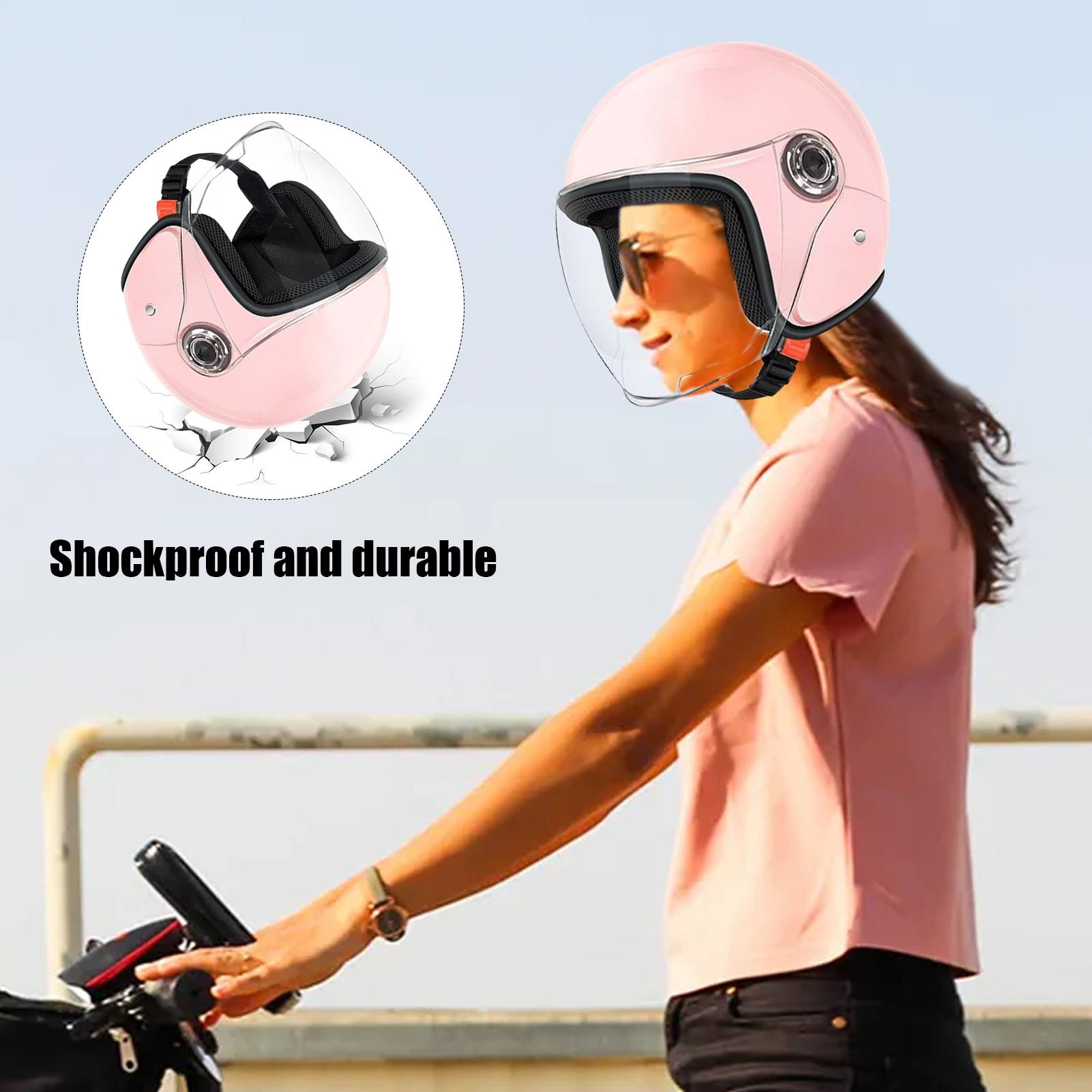 Motorcycle Half Face Helmets B - Motorcycle Gear For Winter 评论和价格