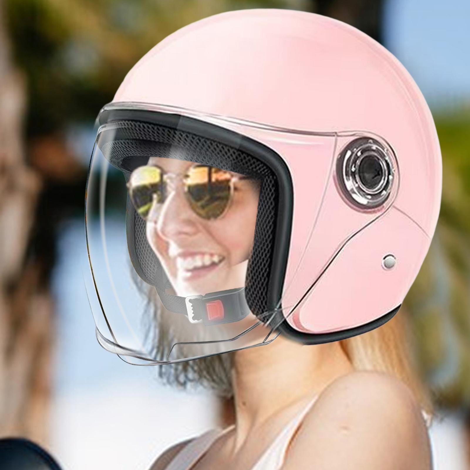 Motorcycle Half Face Helmets B - Motorcycle Gear For Winter 评论和价格