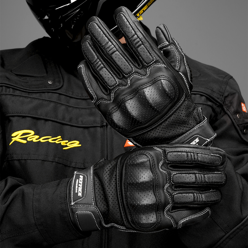 New Motorcycle Retro Leather G - Motorcycle Gear Full Set 评论和价格